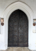 Bocking Church South Door from Porch 7 October 2025