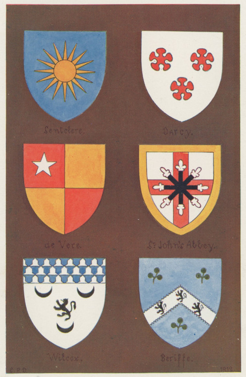 Brightlingsea Coats of Arms Dickin 1913 Copyright: E P Dickin Brightlingsea 1913