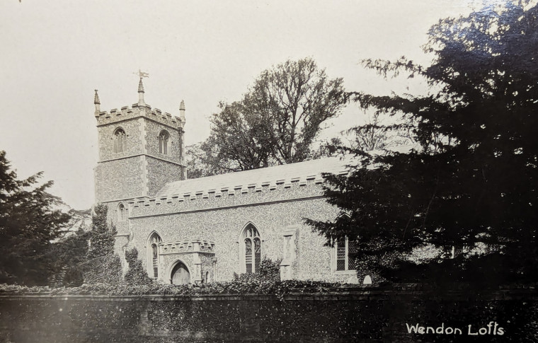 Wendon Lofts Church Post Card Copyright: William George