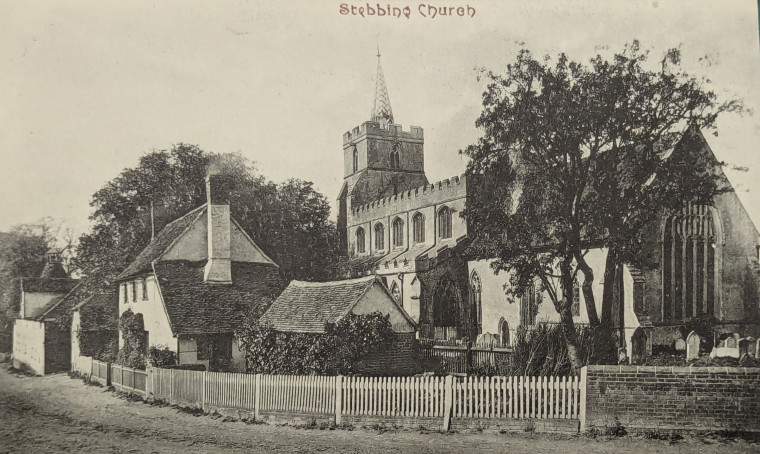 Stebbing Church Post Card Copyright: William George