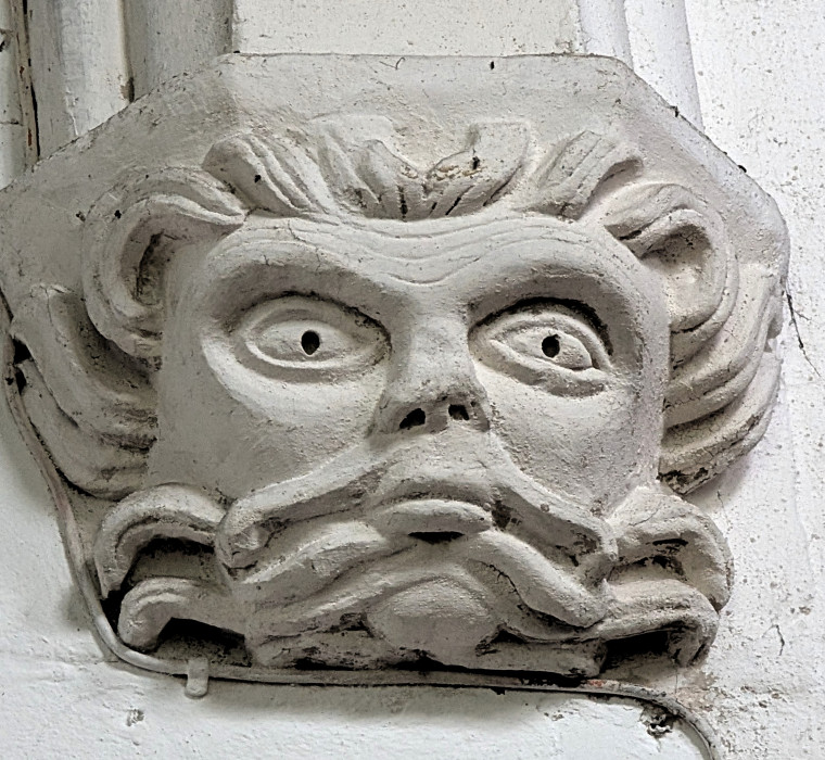 Clavering Church Corbel 4 5 August 2025 Copyright: William George
