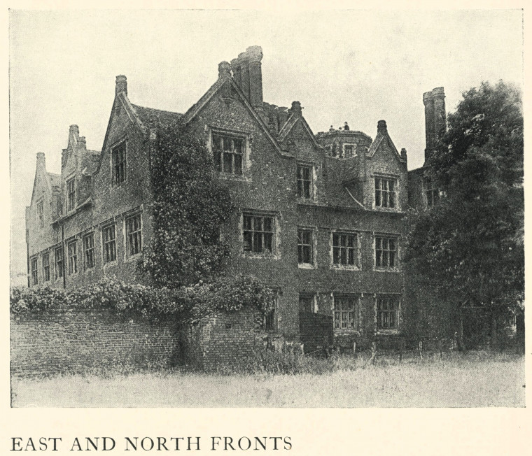 Eastbury House East and North Fronts 1917 Copyright: London Survey Committee 1917