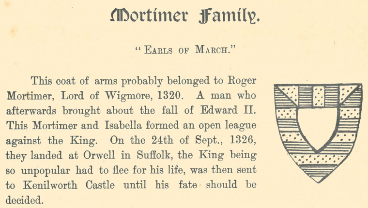 Mortimer Arms F F Law 1898 Copyright: Florence Law Shalford Church 1898