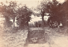 Loughton Camp Excavation 1882 Photograph with wheel barrow 