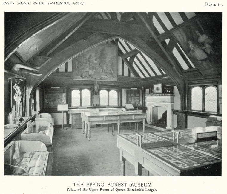 Chingford Hunting Lodge Museum 1905 Copyright: Essex Field Club Year Book 1905 to 1906