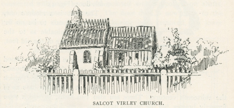 Salcot Virley Church Sketch Essex Review Copyright: Essex Review 1894