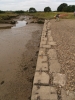 Stones at Beaumont Quay reused from London Bridge