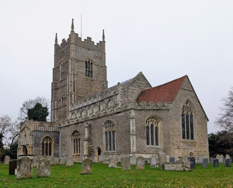 Great Bromley Church East End 15 November 2025 Copyright: William George