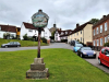 Finchingfield Town Sign and Church Tower 14 May 2021