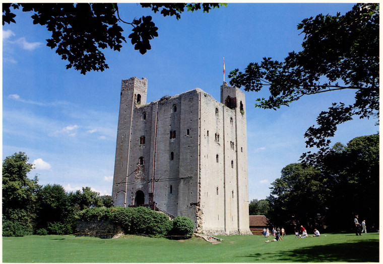 Castle Hedingham Mark Mitchels 1992 Copyright: Mark Mitchels Essex A Portrait in Colour 1992