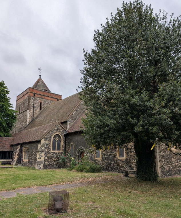 Rainham Church South side 22 May 2025 Copyright: William George