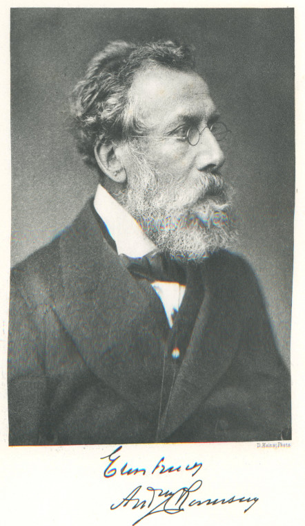 Andrew Ramsey 1814 to 1891 Scottish Geologist Copyright: Essex Field Club Archive