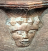 Castle Hedingham Church Misericord Face 2025 