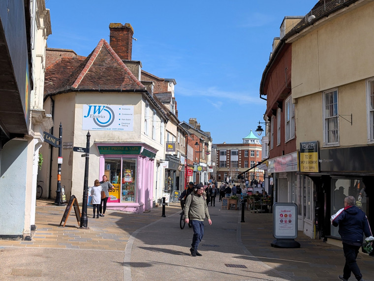 Braintree Street View 2  4 April 2025 Copyright: William George