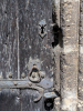 Castle Hedingham Church Door with iron fittings 8 August 2025