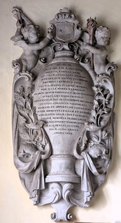 Matching Church Monument Ashton 9th August 2025 Copyright: William George