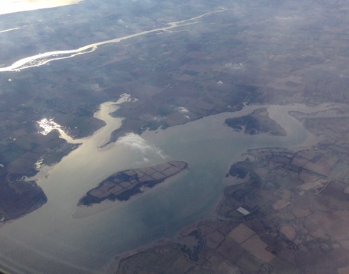 Osea Island and Northey Island from the air Copyright: Gerald Lucy