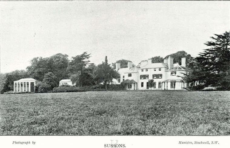Suttons Country Seat 1897 Copyright: William George