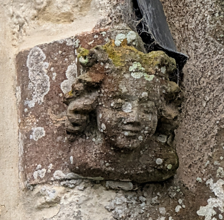 Great Bromley Church Weathered Face 15 November 2025 Copyright: William George