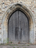 Sible Hedingham Church West Door 28 September 2025
