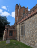 Castle Hedingham Church South Face and Porch 8 August 2025 