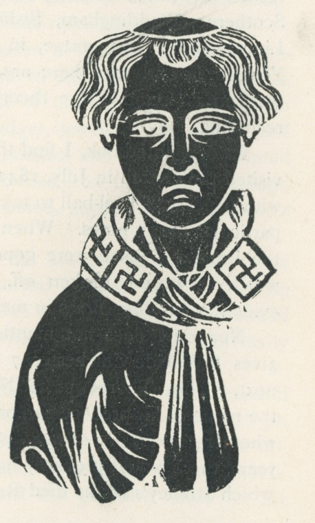 Great Leighs Brass Priest 1 Essex Review 1894 Copyright: Essex Review 1894