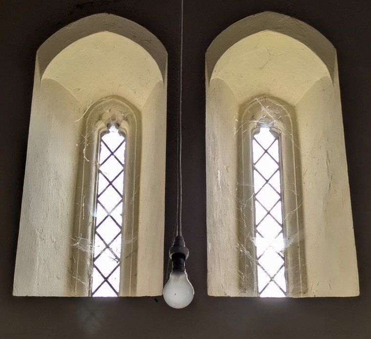 Matching Church Pair of Windows 9th August 2025 Copyright: William George