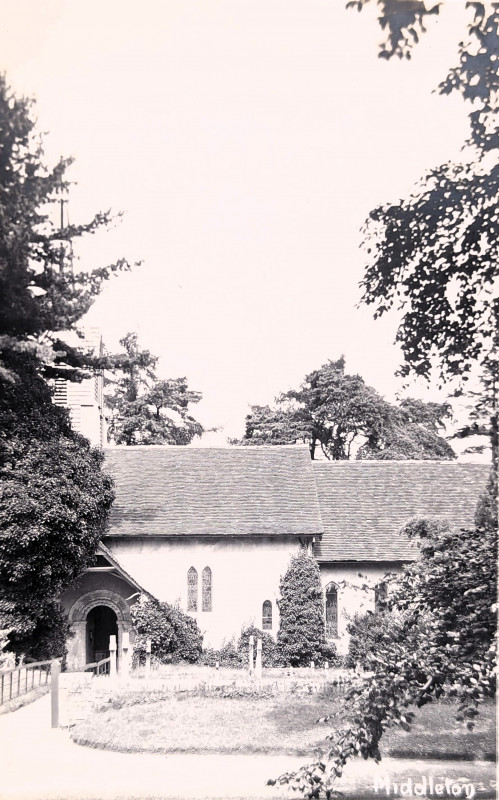 Middleton Church Post Card Copyright: William George