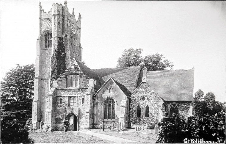 Great Yeldham Church Post Card Copyright: William George