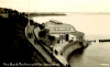 Dovercourt Band Pavilion and Cliffs Postcard franked 1933