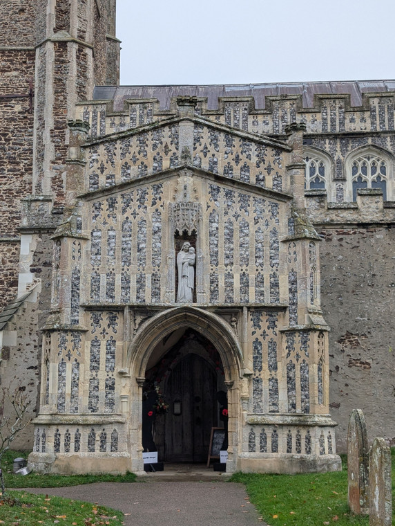 Great Bromley Church Porch 15 November 2025 Copyright: William George