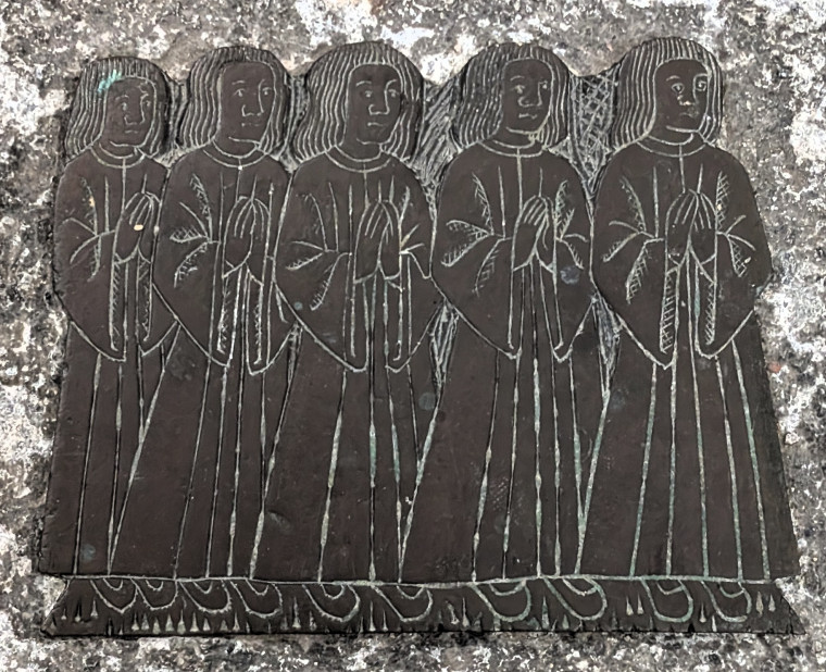 Tilty Church Monumental Brass Boys 17 June 2025 Copyright: William George