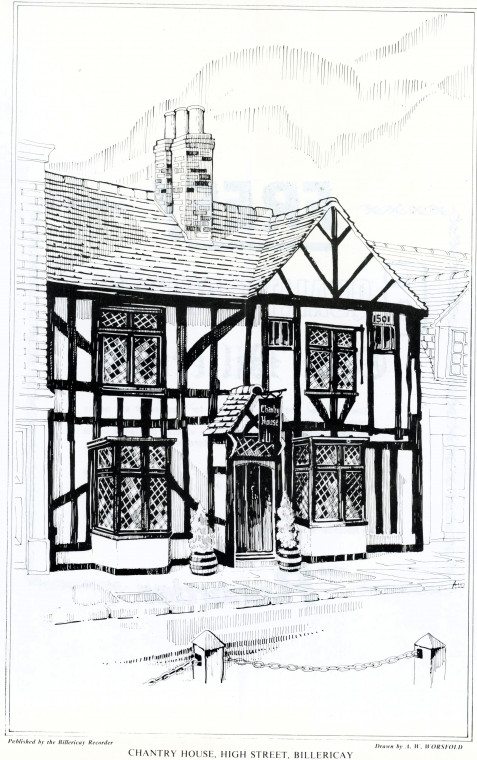 Billericay Chantry House High Street Print Copyright: A W Worsfold