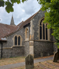 Hutton Church East Window and Chancel 19 August 2025