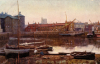 Barking Town Quay Post Card in colour 