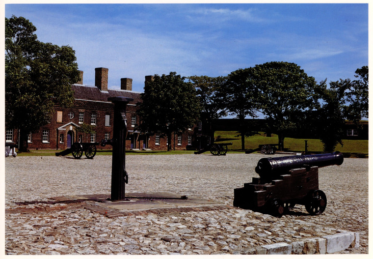 Tilbury Fort Mitchels 1992 Copyright: Mark Mitchels Essex A Portrait in Colour 1992