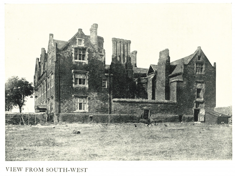 Eastbury House View from South West 1917 Copyright: London Survey Committee 1917