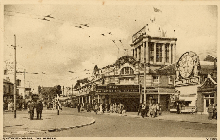 Southend Kursal Post Card Copyright: William George