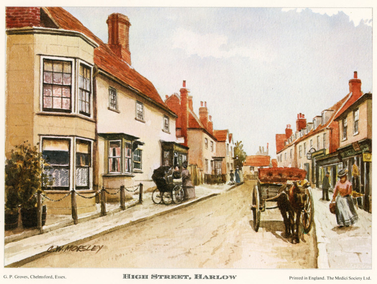 Harlow Hill Street Copyright: William George