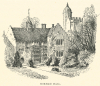 Horham Hall Sketch Barrett 1892 