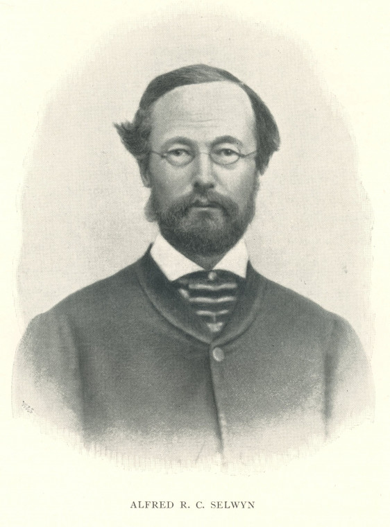 Alfred Richard Cecil Selwyn 1824 to 1902 Geologist Portrait Copyright: Essex Field Club Archive