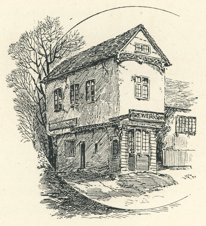 Felsted Brewer and Son Barrett 1892 Copyright: C R B Barrett Essex Highways 1892