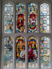 Gosfield Church Window with Stained Glass 21 March 2025 