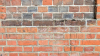 Castle Hedingham Brick Wall with Cuts 8th August 2025