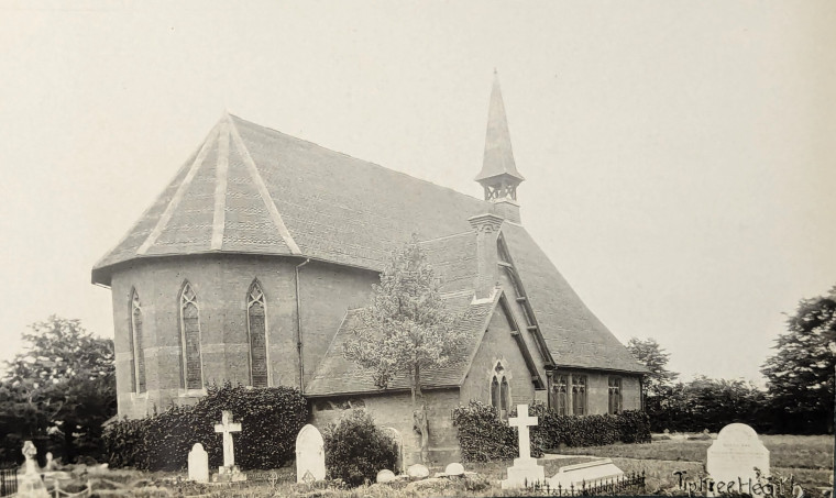 Tiptree Heath Church Postcard Copyright: William George