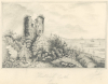 Hadleigh Castle Pencil Sketch 