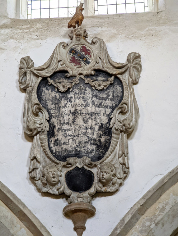Wendens Ambo Church Ambrose Andrews Monument 2022 Copyright: William George 7 August 2022
