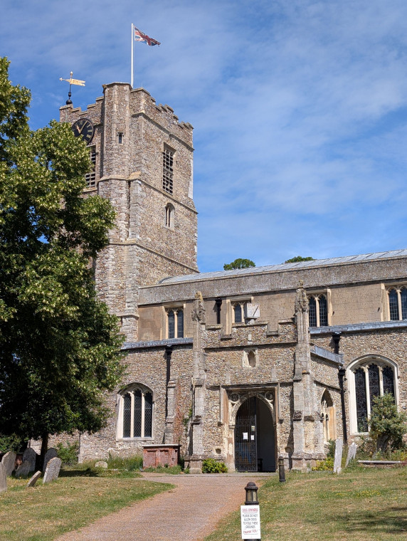 Hatfield Broad Oak Church Porch and Tower 27 June 2025 Copyright: William George