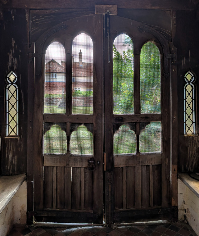 Matching Church Porch Door 9 August 2025 Copyright: William George