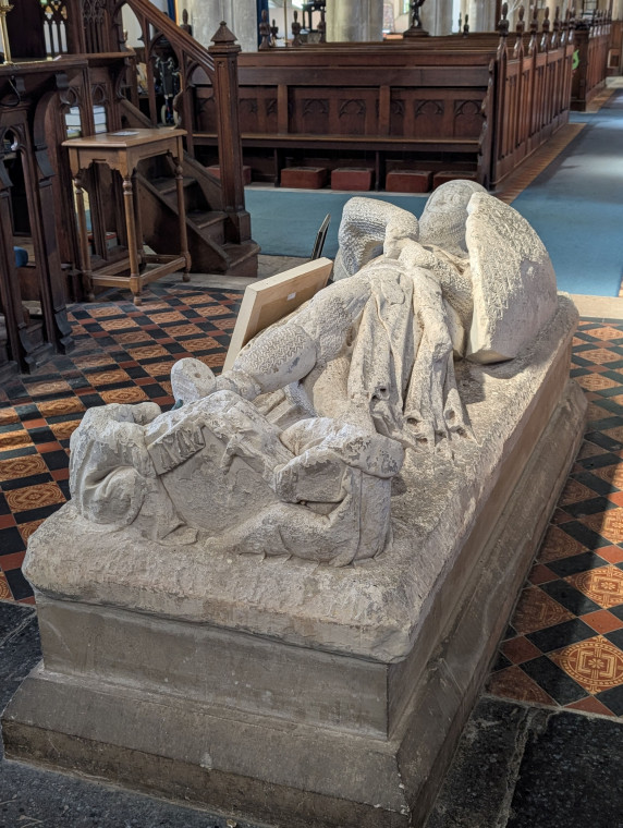 Hatfield Broad Oak Church Knight Monument 27 June 2025 Copyright: William George